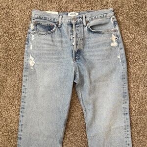 NWT Agolde 90's Crop Mid Rise Loose Straight size 29